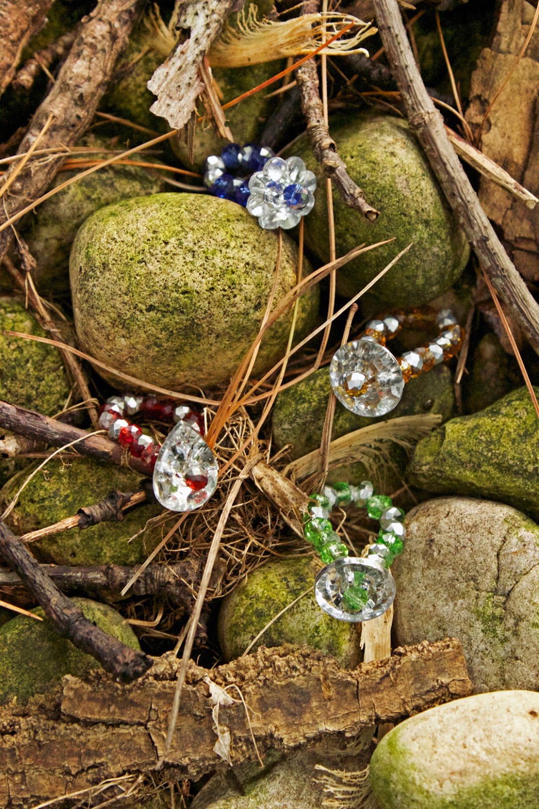 crystal ring tutorial by Allison Beth Cooling of Quiet Lion Creations