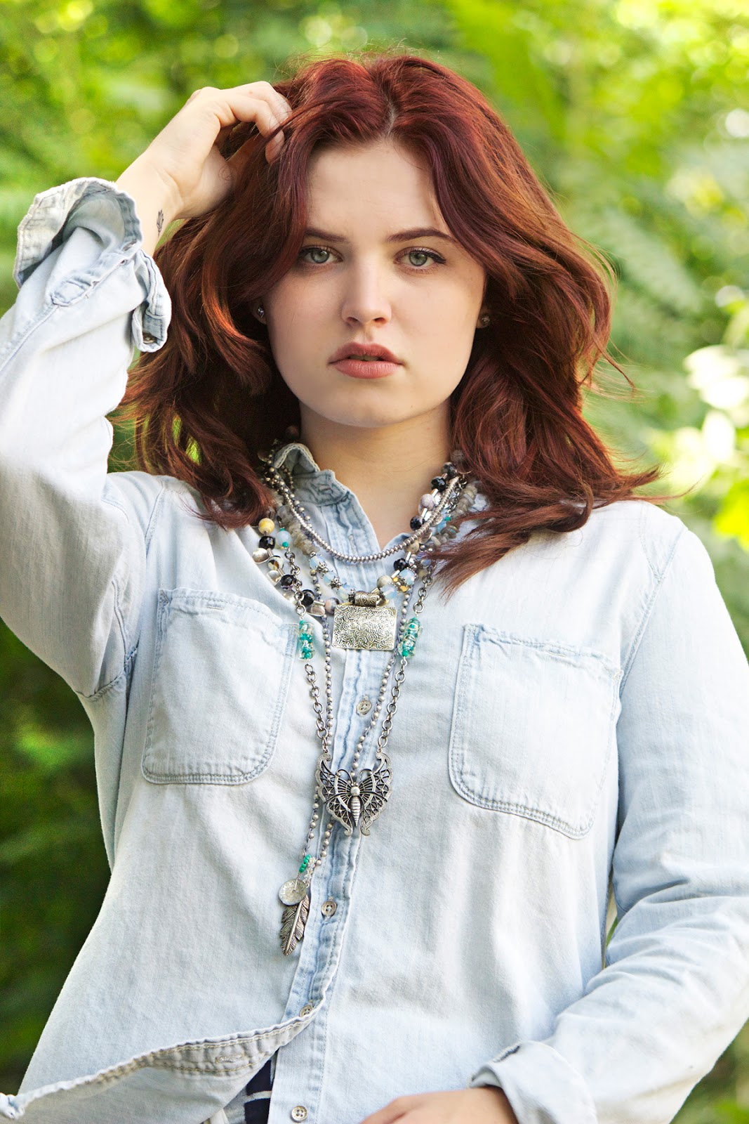 hippie style bohemian beaded necklaces by Allison Beth Cooling