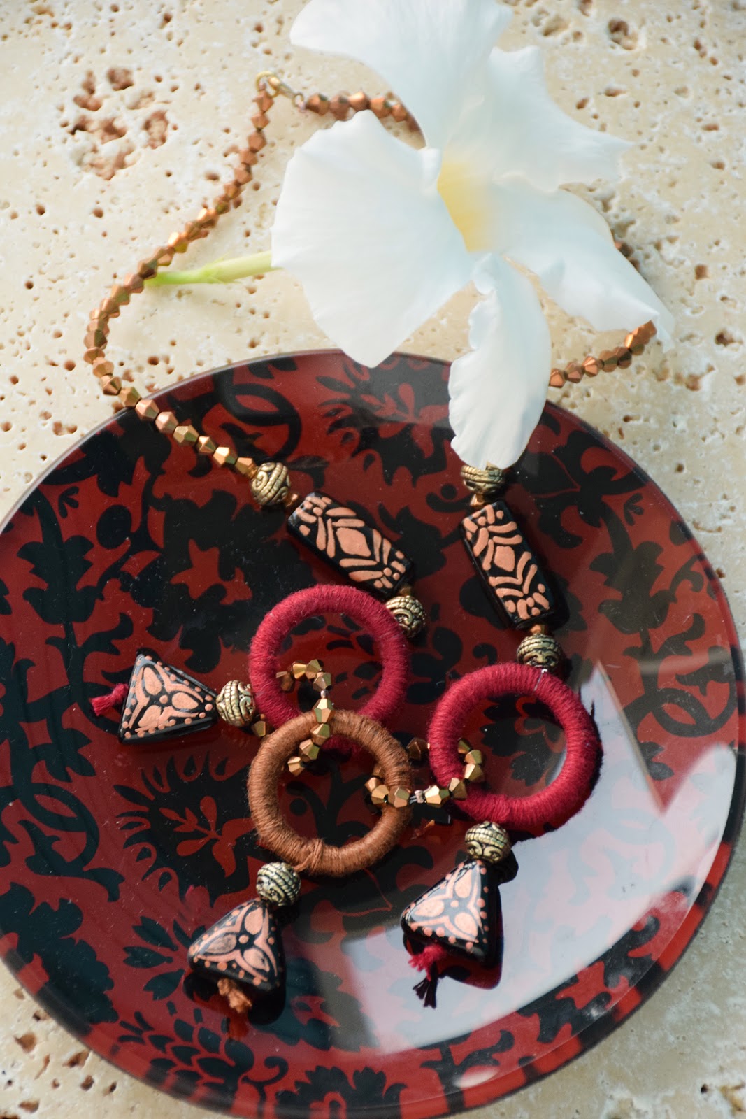 Alina necklace diy by Allison Beth Cooling