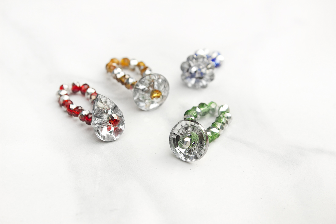 crystal ring tutorial by Allison Beth Cooling of Quiet Lion Creations