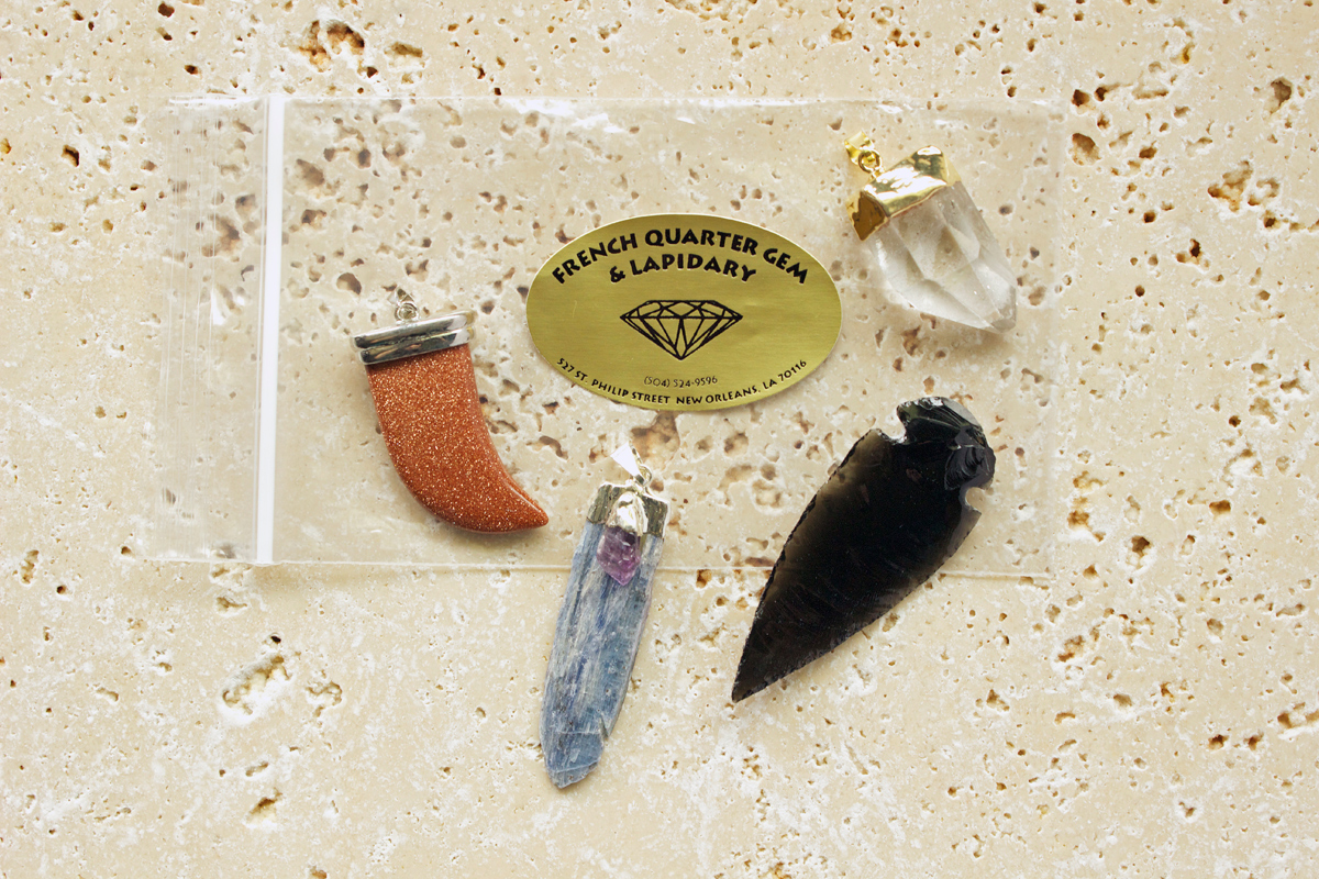 French Quarter Gem and Lapidary store - copyright Allison Cooling