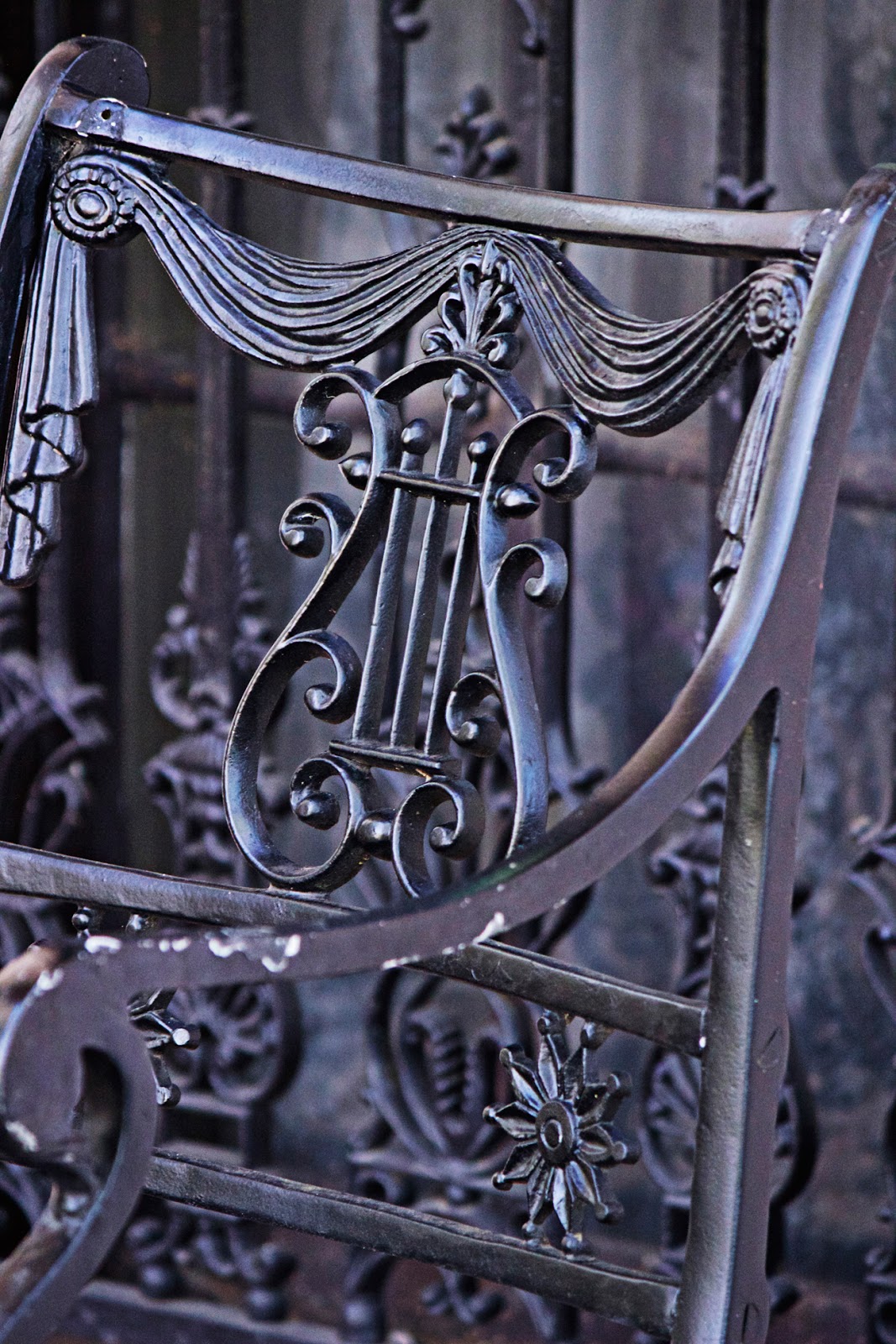 iron chair - photo copyright Allison Beth Cooling