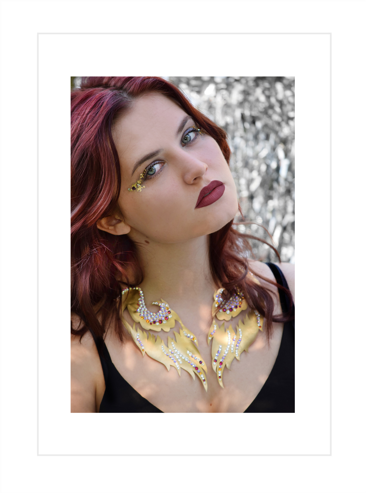 Olympia Necklace by Allison Cooling, quietlioncreations.com