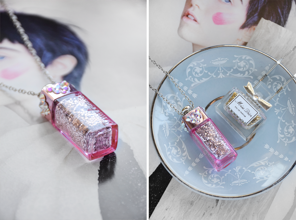 Perfume Potion Vintage Necklaces by Allison beth Cooling