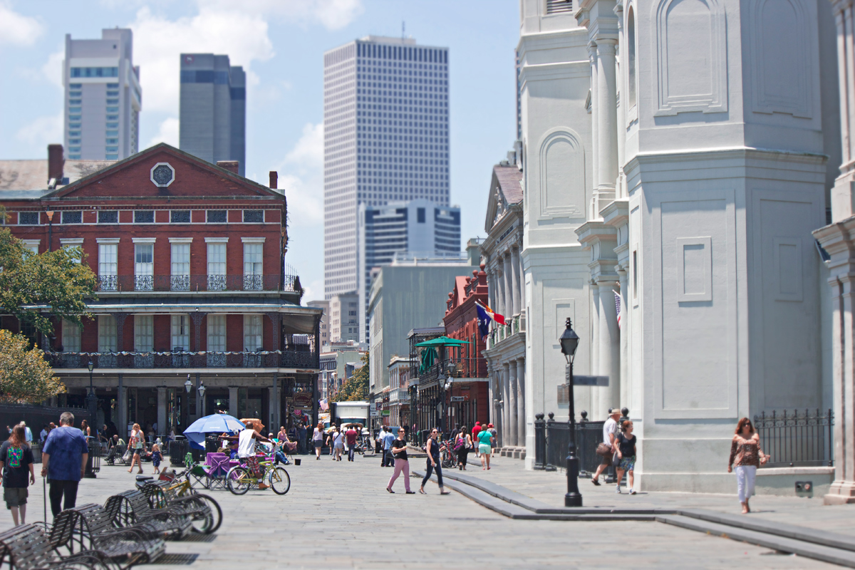 Jackson Square in New Orleans -photo by Quiet Lion Creations