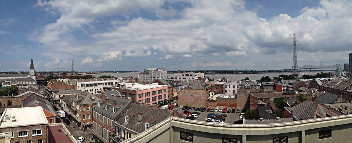 panorama of new orleans -photo by Quiet Lion Creations