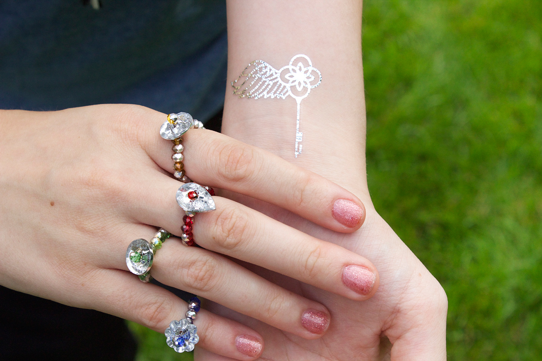 crystal ring tutorial by Allison Beth Cooling of Quiet Lion Creations