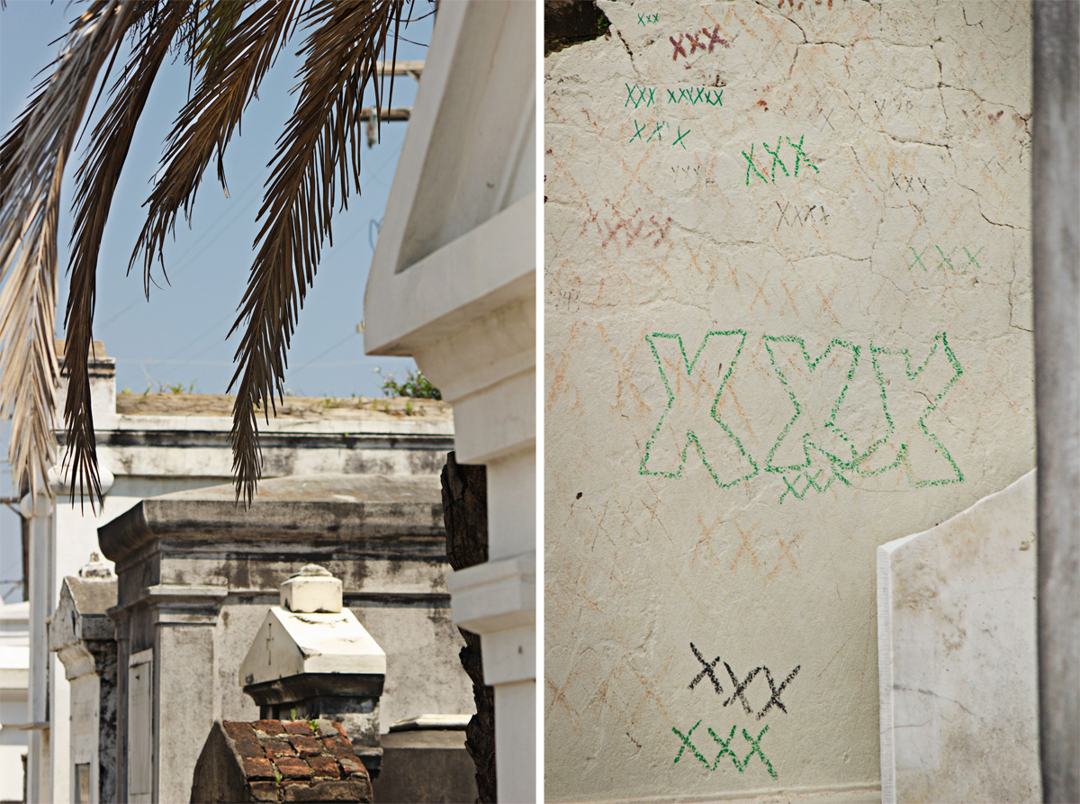 creepy voodoo x in new orleans -photo by Quiet Lion Creations