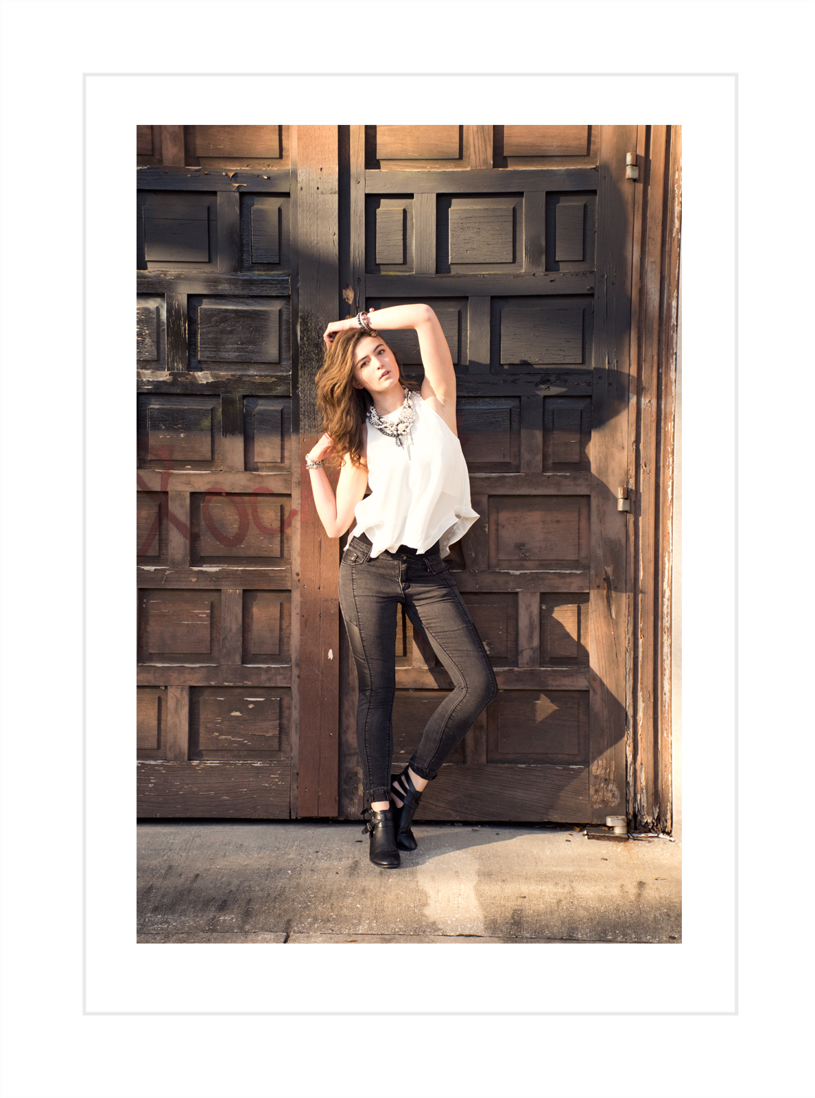 Somewhere in Between Lookbook copyright Allison Beth Cooling. Model: Emily Geer Wardrobe: Generation Bliss