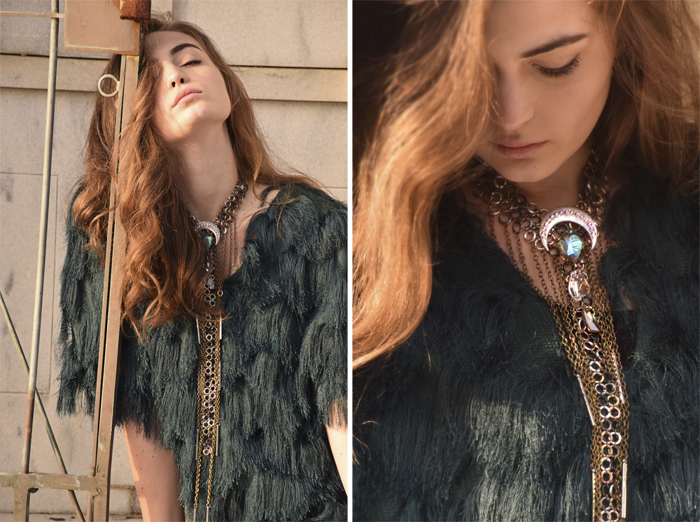 Fashion Lookbook by Quiet Lion Creations, quietlioncreations.com. Photo Copyright Allison Beth Cooling. Model: Emily Geer