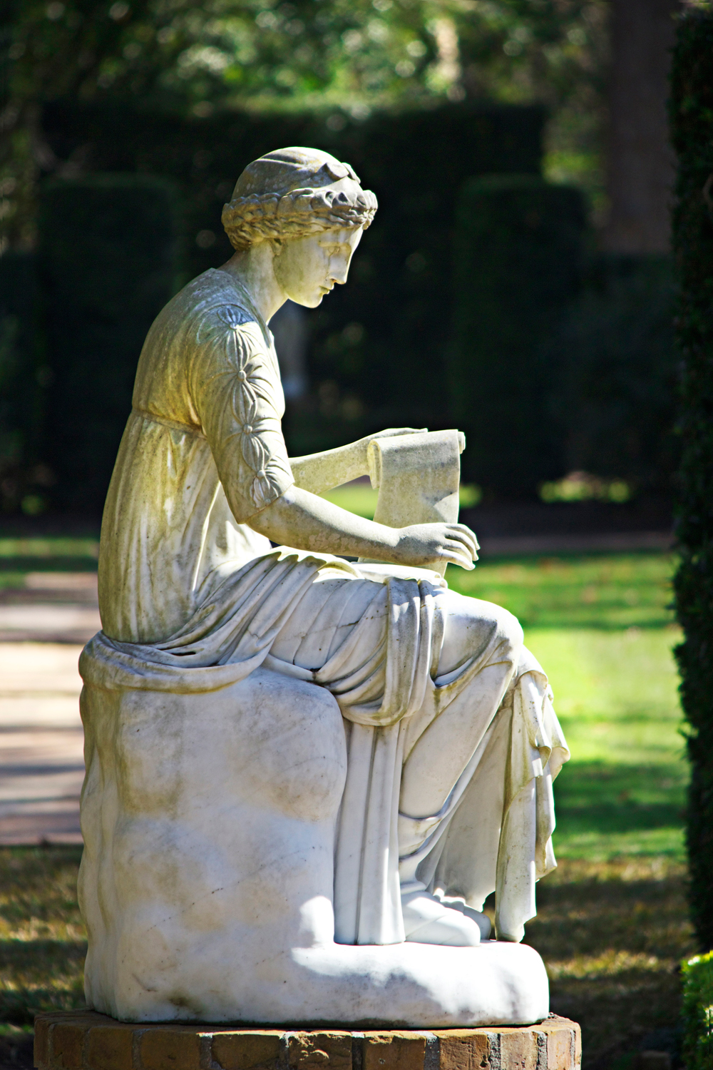 greco-roman statue - photo copyright Allison Beth Cooling