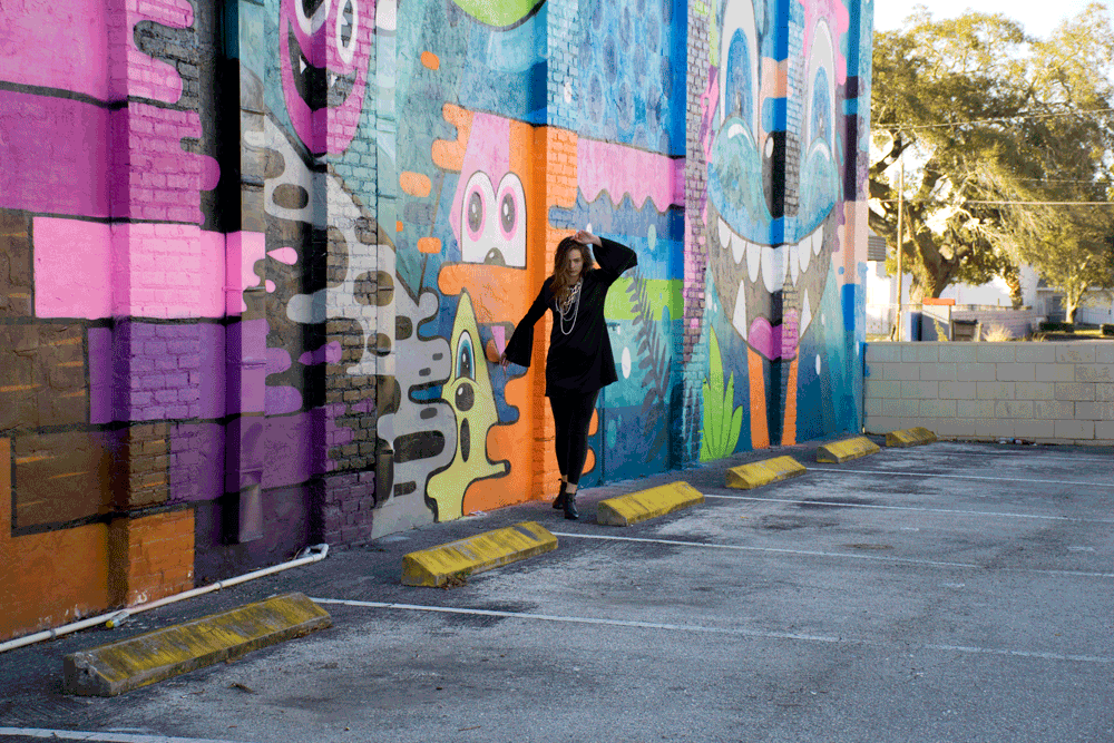 Somewhere in Between Lookbook copyright Allison Beth Cooling. Model: Emily Geer Wardrobe: Generation Bliss
