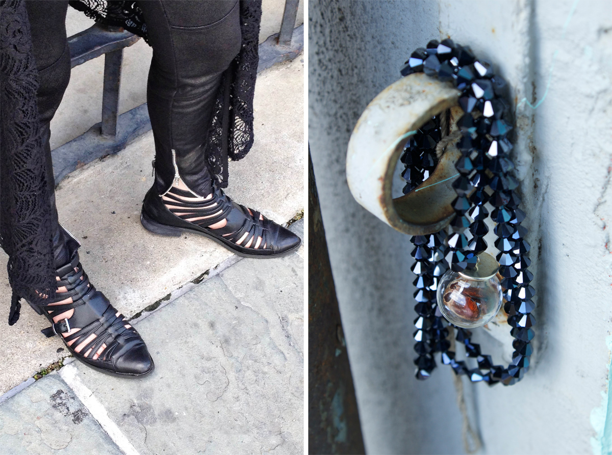 goth fashion inspiration by Quiet Lion Creations