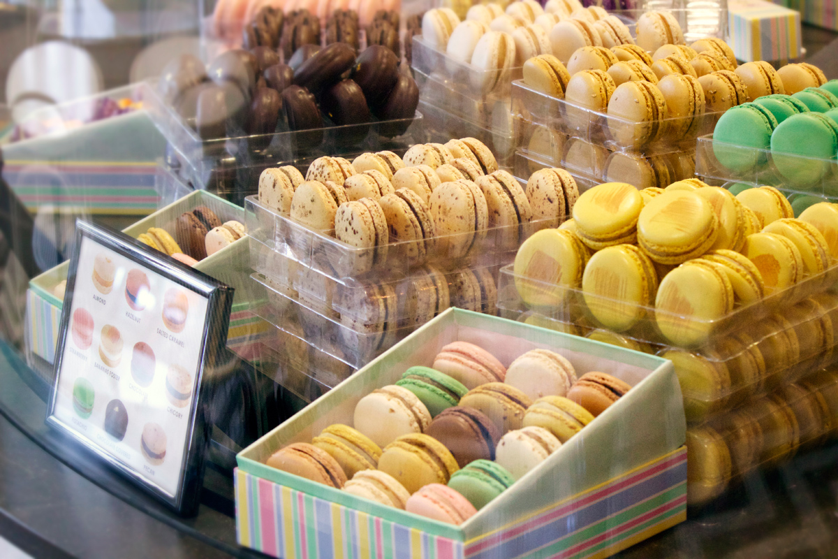 macarons from sucre new orleans - copyright Allison Cooling
