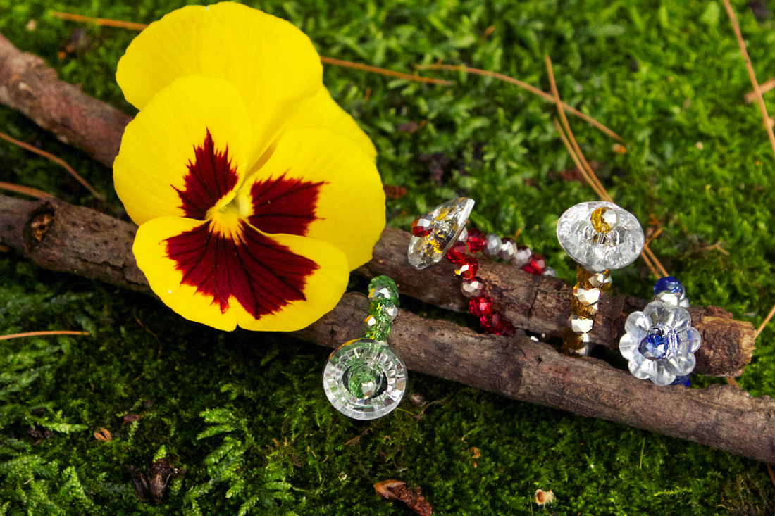 crystal ring tutorial by Allison Beth Cooling of Quiet Lion Creations