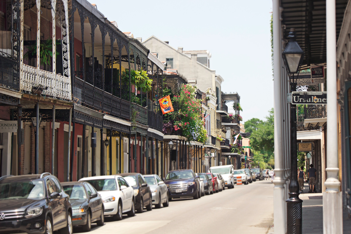 Ursuline street new orleans -photo by Quiet Lion Creations