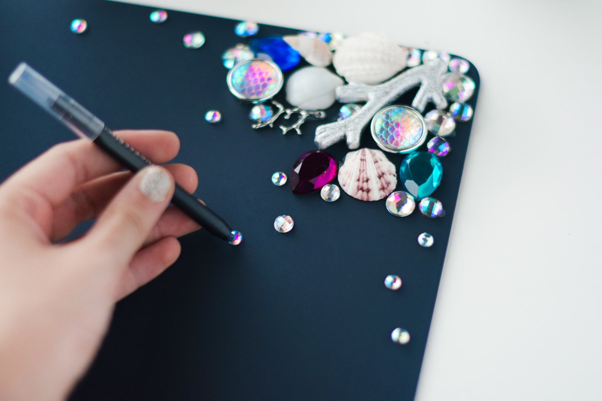 DIY Mermaid Laptop Cover - Quiet Lion Creations