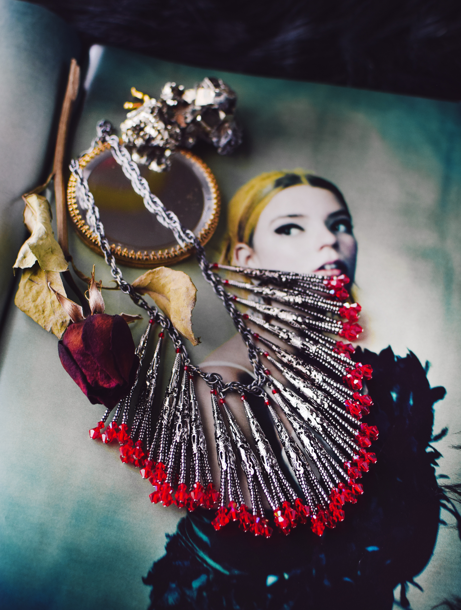 DIY Dracula Necklace - by Quiet Lion Creations