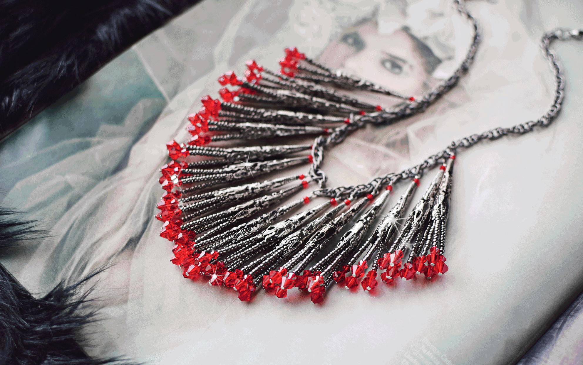 DIY Dracula Necklace - by Quiet Lion Creations