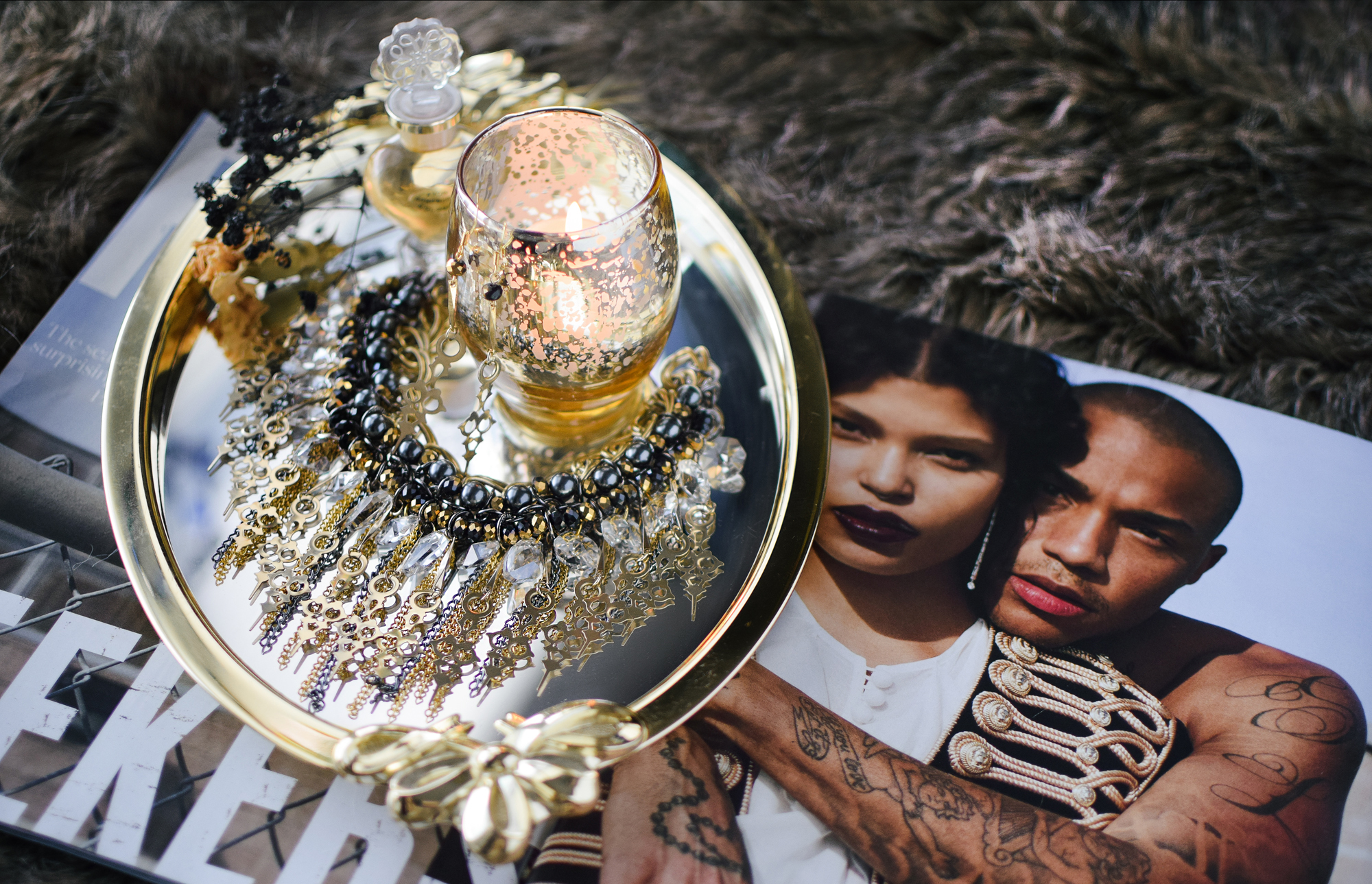 DIY Statement Necklace by Allison B Cooling for Quiet Lion Creations, quietlioncreations.com