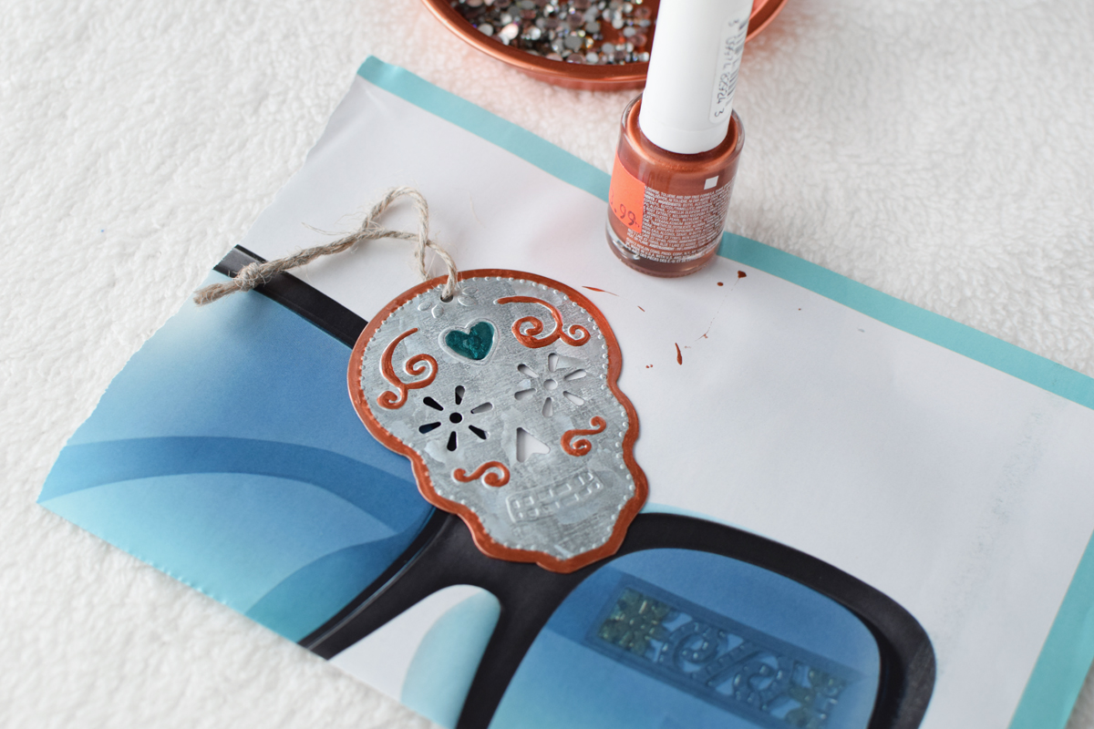 DIY Sugar Skull Garland - Quiet Lion Creations