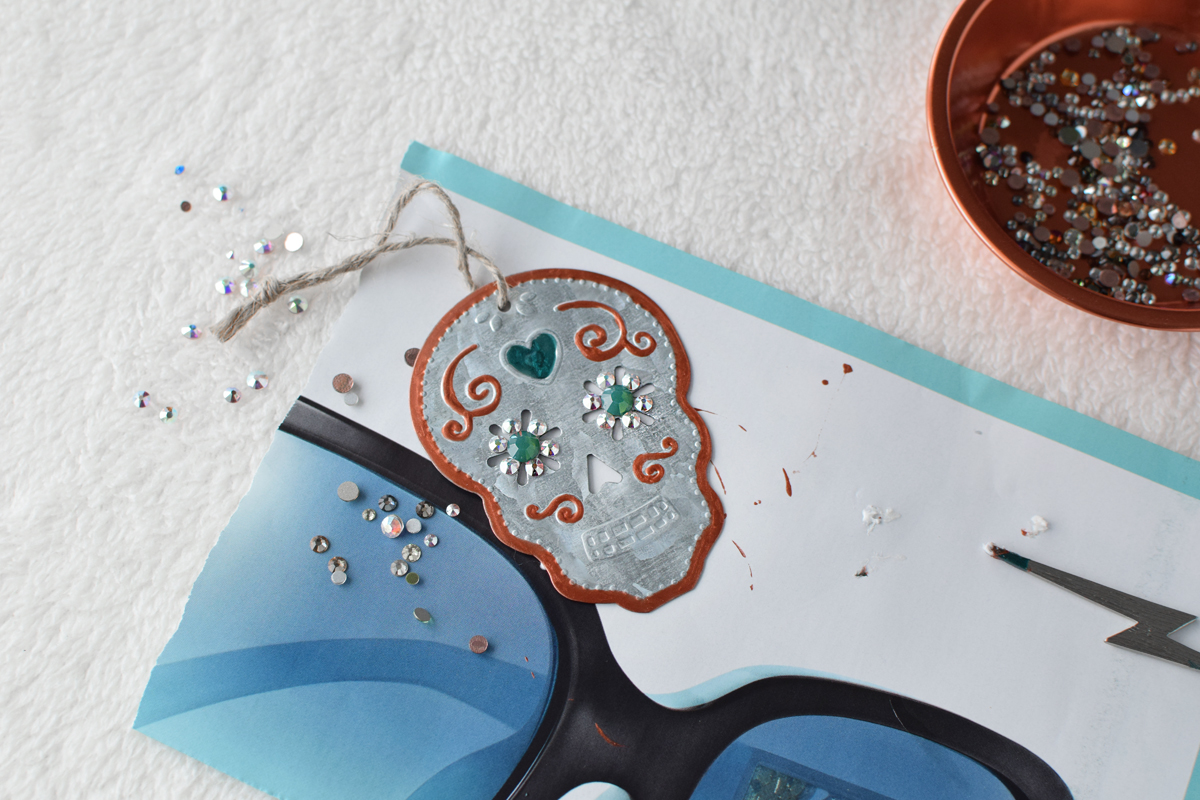 DIY Sugar Skull Garland - Quiet Lion Creations