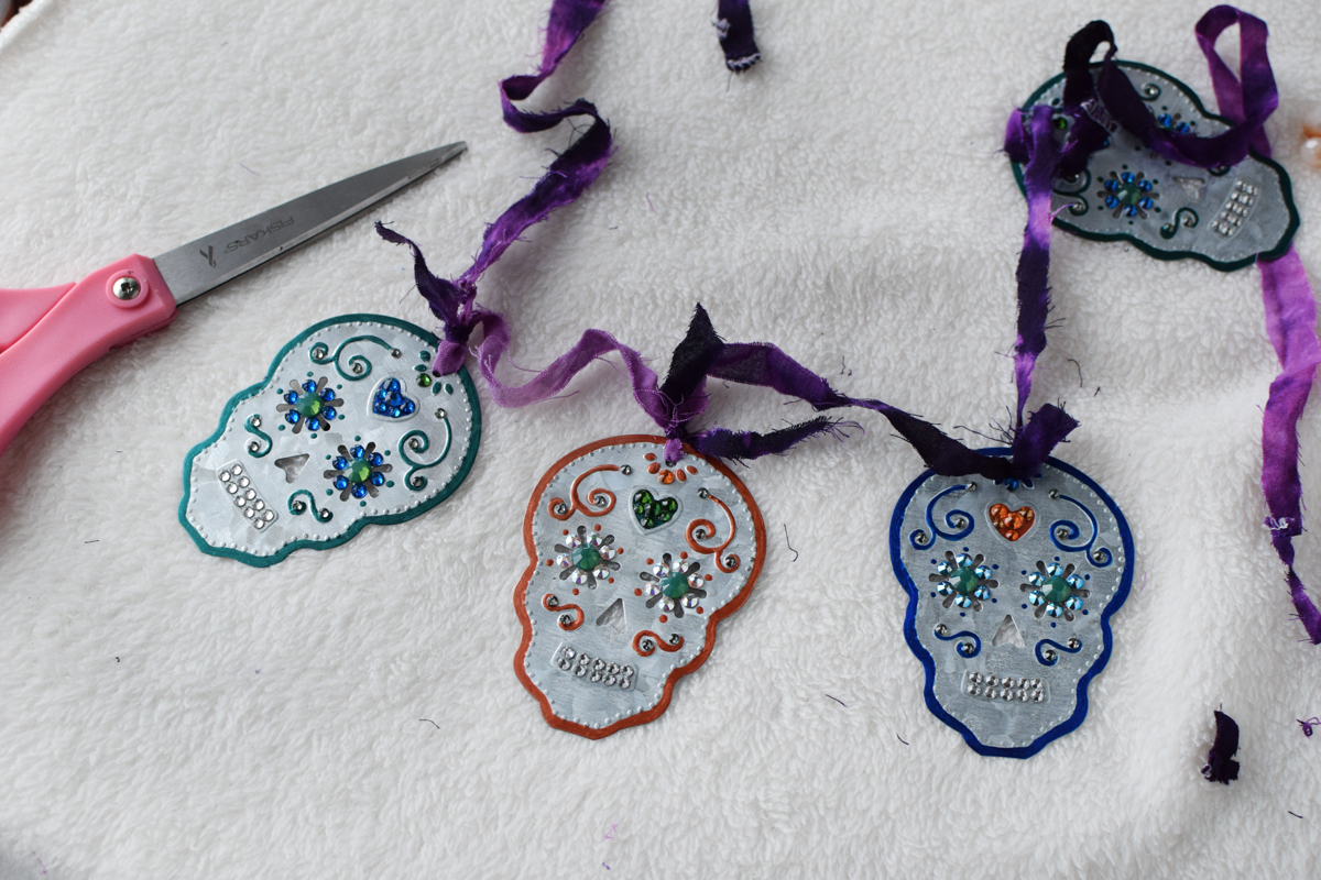 DIY Sugar Skull Garland - Quiet Lion Creations