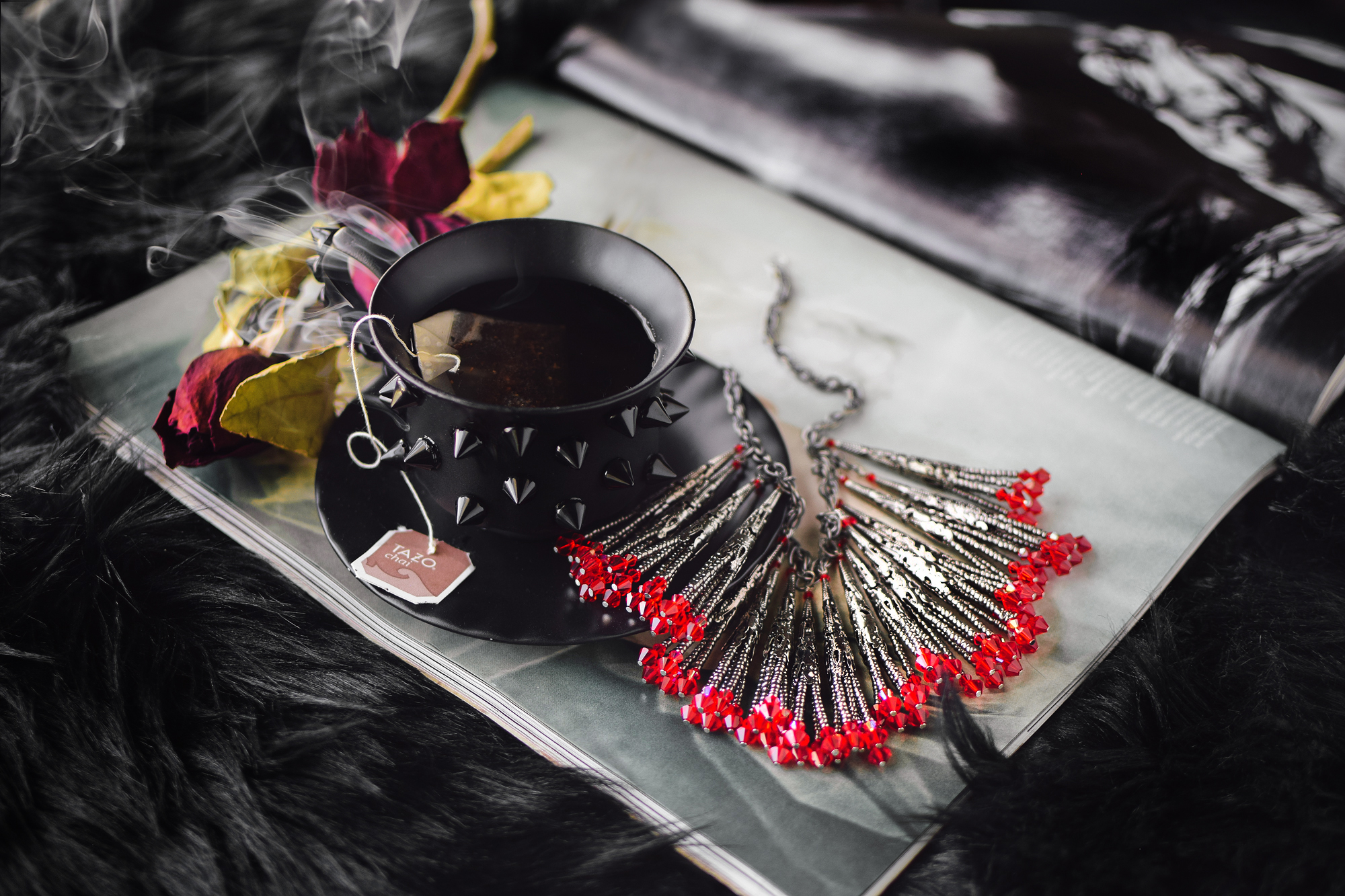 DIY Dracula Necklace - by Quiet Lion Creations