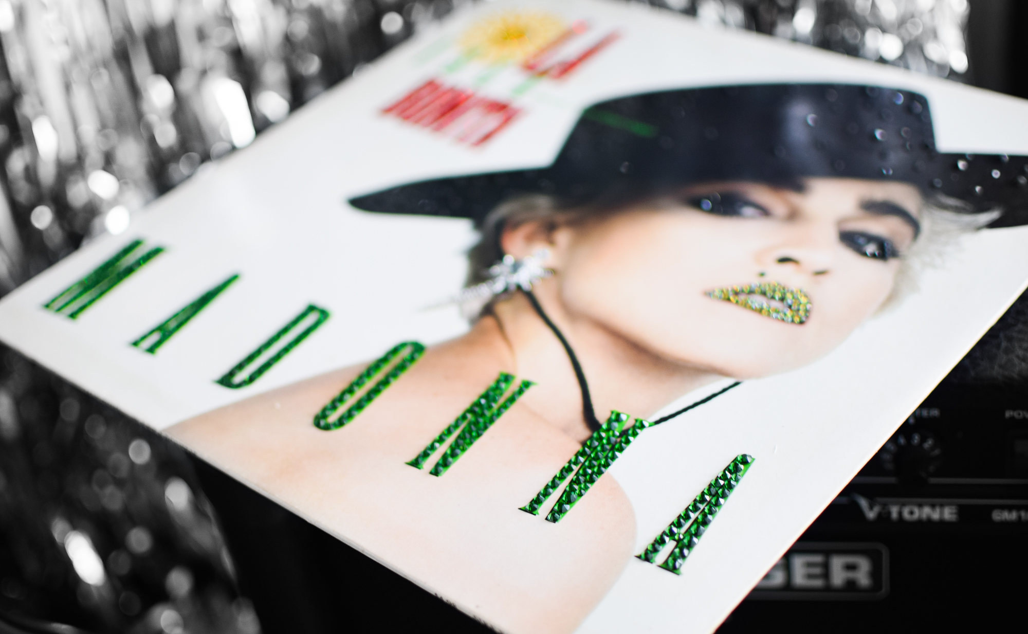 diy crystallized album cover by Quiet Lion Creations