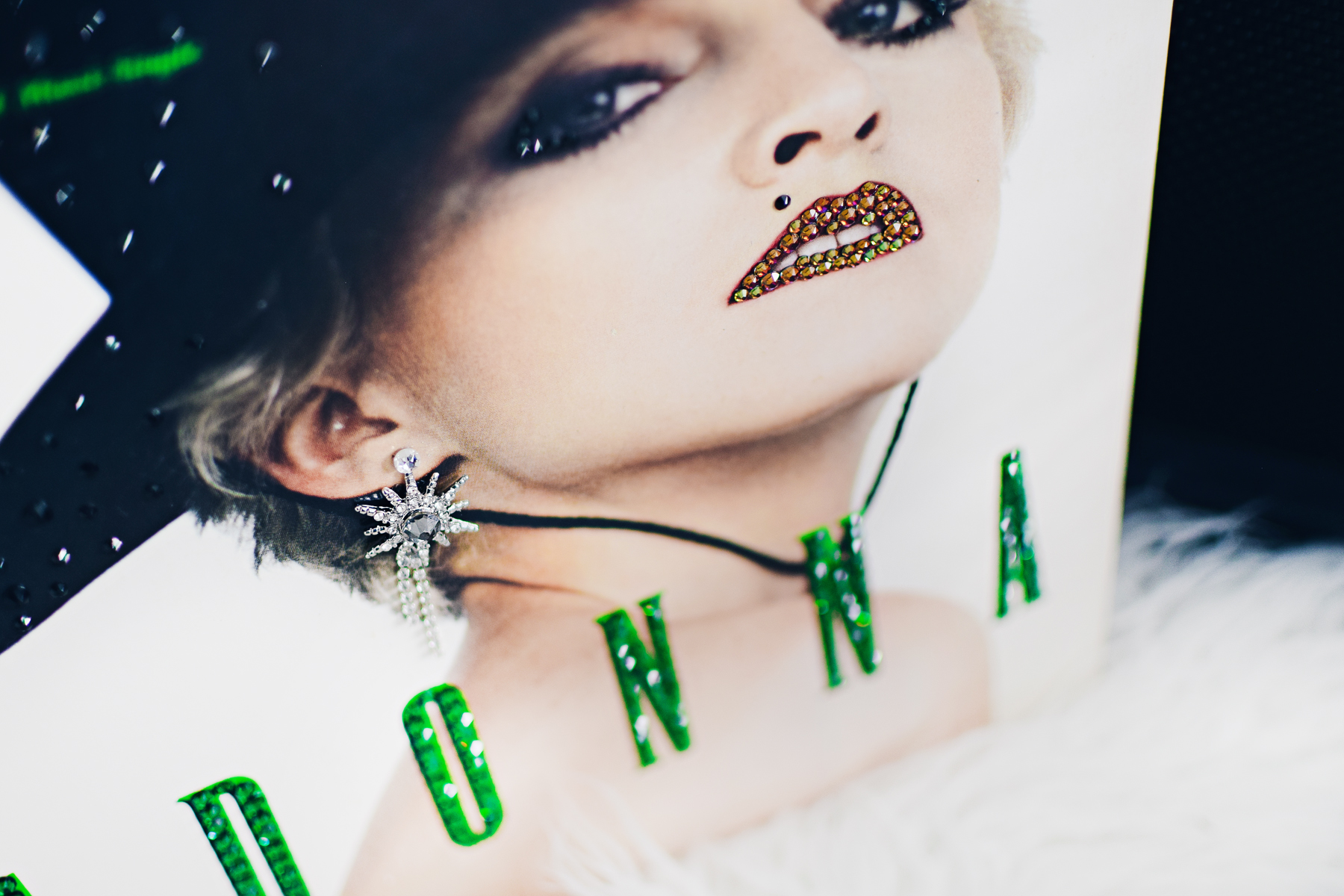 diy crystallized album cover by Quiet Lion Creations