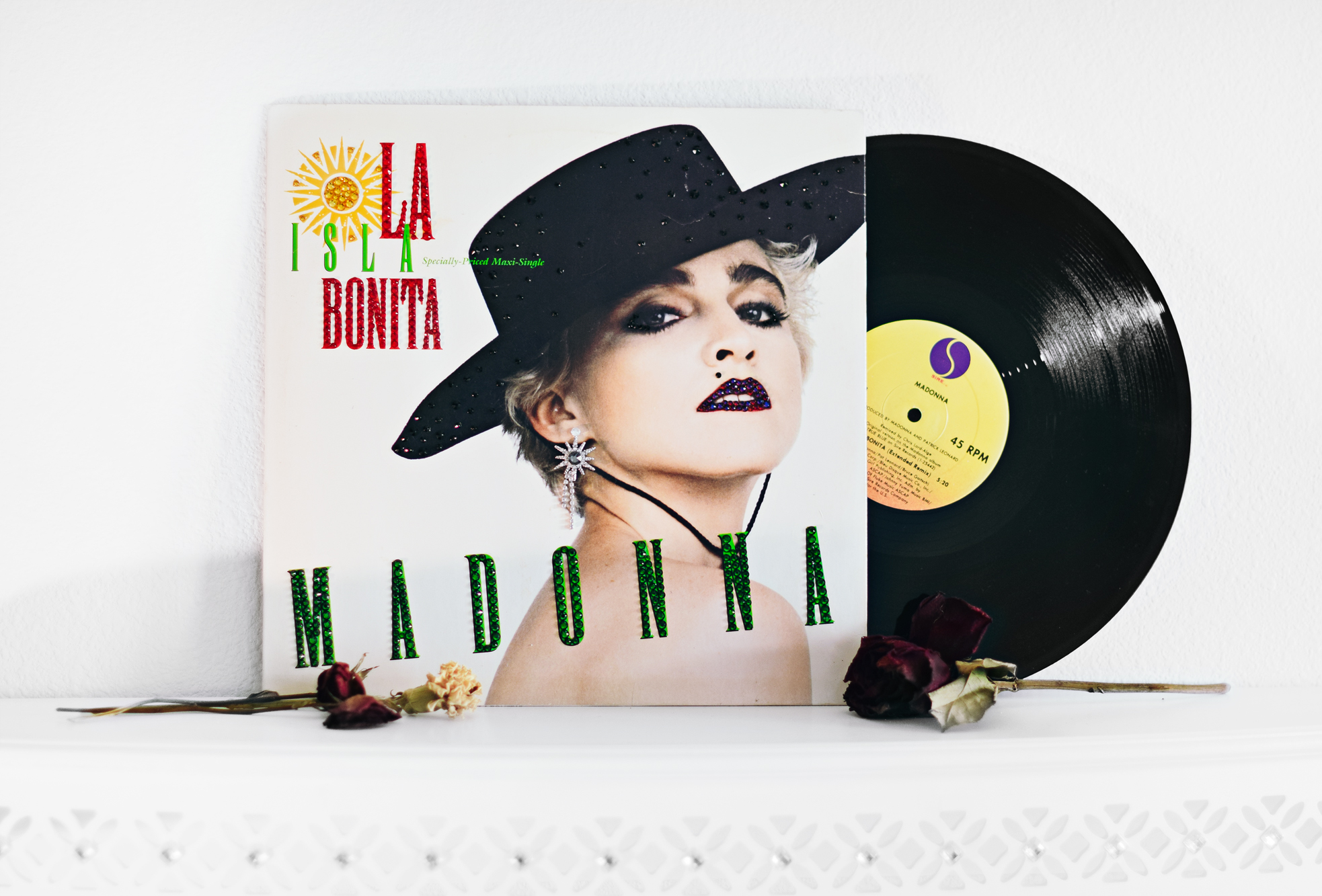 diy crystallized album cover by Quiet Lion Creations