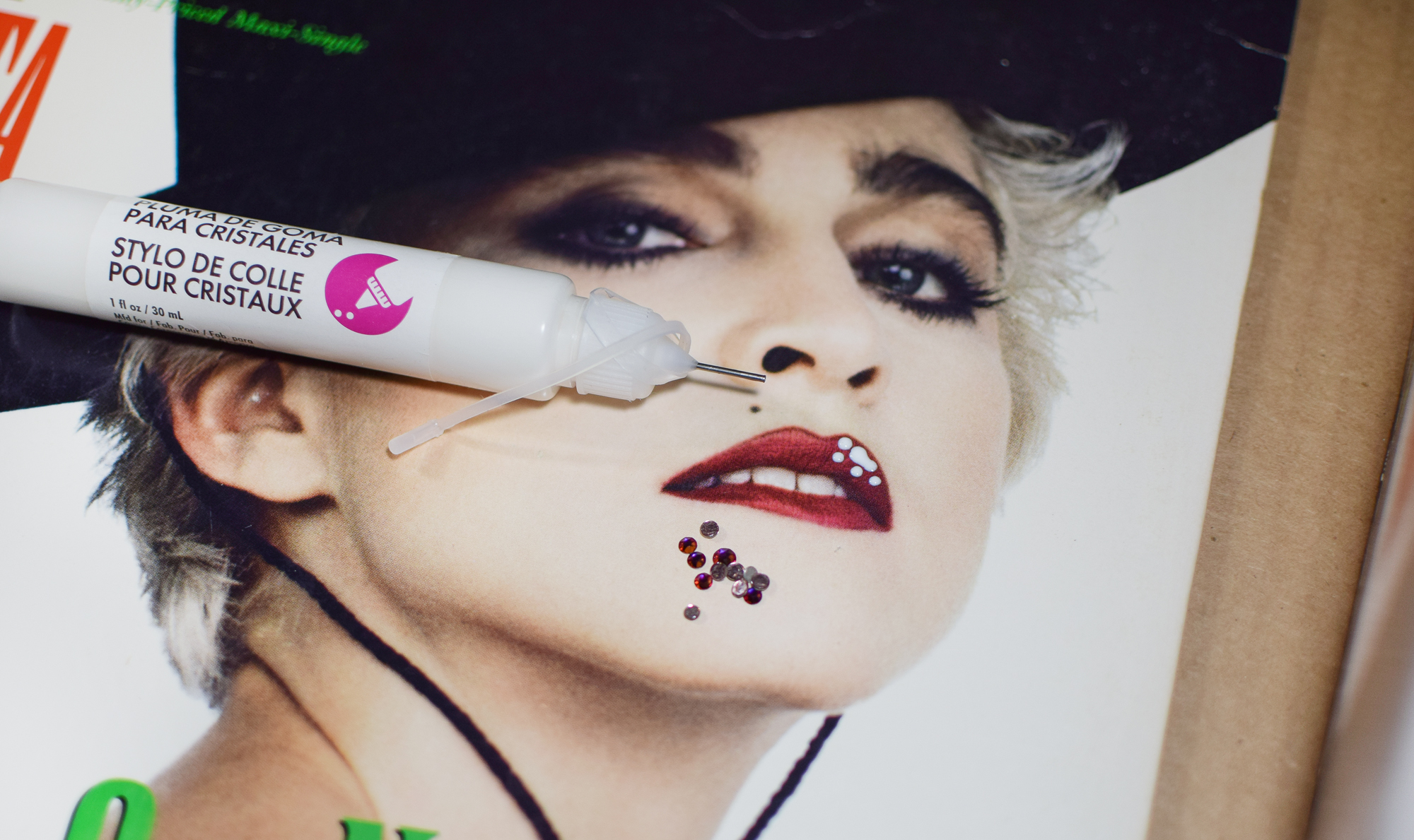 diy crystallized album cover by Quiet Lion Creations