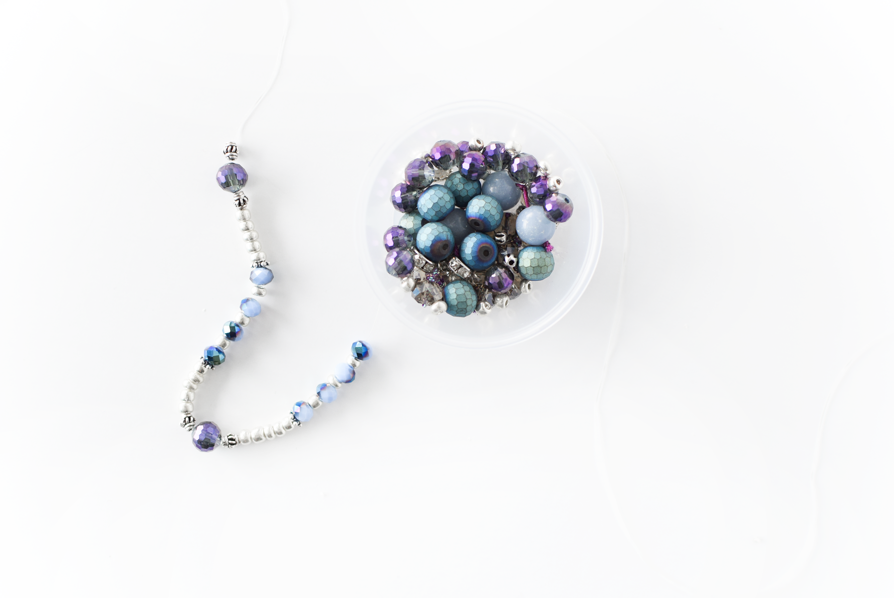 DIY Boho Beaded Bracelet/Necklace Duo