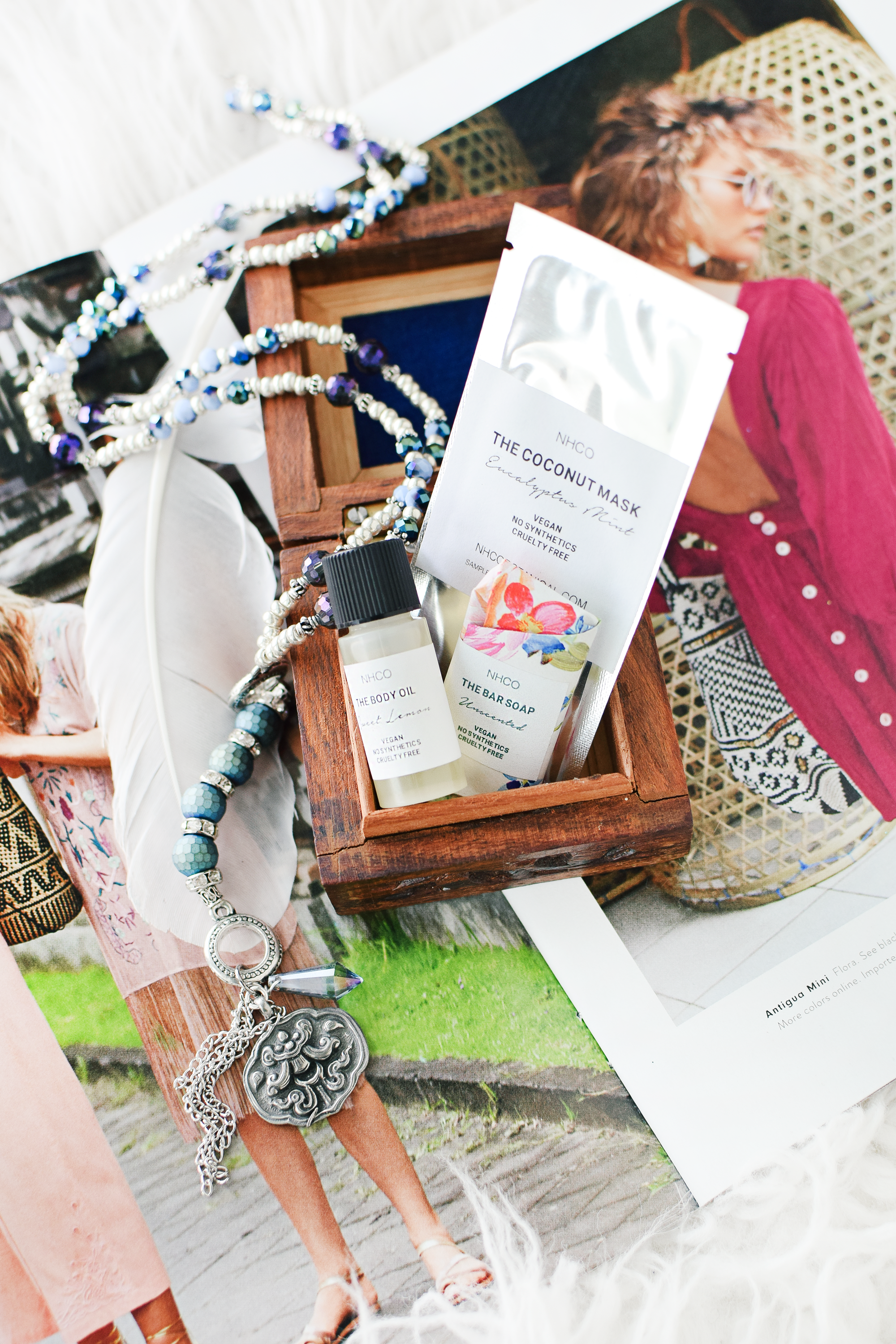 DIY Boho Beaded Bracelet/Necklace Duo